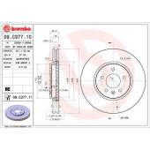 Диск тормозной <b>BREMBO 09.C377.11</b>