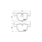 BREMBO P06056 - колодки тормозные, задние