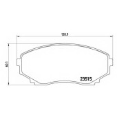 Колодки тормозные дисковые для MAZDA E-SERIE(SD1,SG,SL,SR2), MPV(LV,LW) <b>BREMBO P 49 028 / 23515</b>