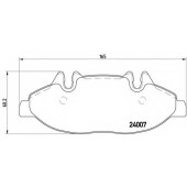 Колодки тормозные дисковые для MERCEDES VIANO(W639), VITO(W639) <b>BREMBO P 50 050 / 24007</b>