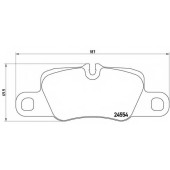 Колодки тормозные дисковые для PORSCHE PANAMERA(970) <b>BREMBO P 65 020 / 24554</b>