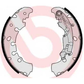 Комплект тормозных колодок для CITROEN NEMO / FIAT FIORINO, IDEA, PANDA, PUNTO, QUBO / LANCIA MUSA, YPSILON / OPEL CORSA / PEUGEOT BIPPER <b>BREMBO S 23 530</b>