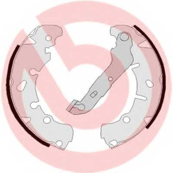 Комплект тормозных колодок для FORD FIESTA(JD#,JH#), FUSION(JU#) / MAZDA 121(JASM,JBSM) <b>BREMBO S 24 533</b>