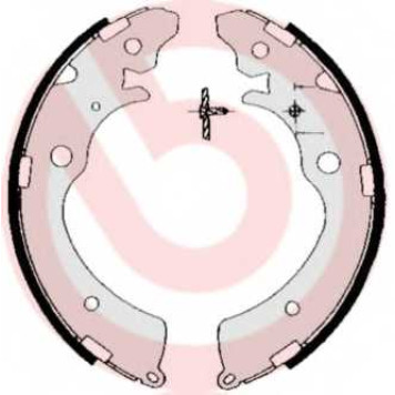 Комплект тормозных колодок для HONDA ACCORD(CB,CC), AIRWAVE, CAPA, CR(RD), FR(BE) / SUZUKI CARRY(FD), JIMNY(FJ) <b>BREMBO S 28 507</b>