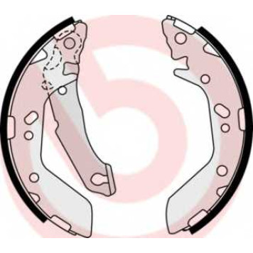 Комплект тормозных колодок для HYUNDAI ACCENT(LC) <b>BREMBO S 30 517</b>