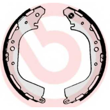 Комплект тормозных колодок для NISSAN PATHFINDER(R50), PICKUP(D21,D22) <b>BREMBO S 56 529</b>