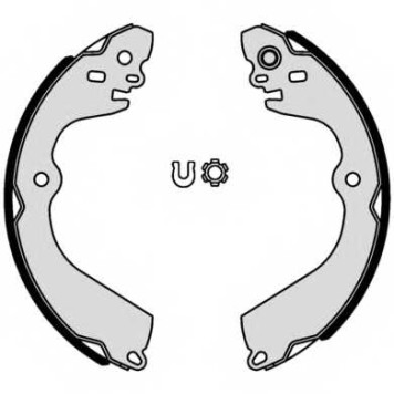 Комплект тормозных колодок для NISSAN NV200 / EVALIA, NV200 <b>BREMBO S 56 548</b>