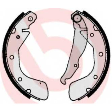 Комплект тормозных колодок для CHEVROLET EPICA, LACETTI, LANOS, NUBIRA / DAEWOO ARANOS, CIELO, ESPERO, LANOS, LEMANS, NEXIA, NUBIRA, TOSCA / OPEL ASTRA, CORSA, TIGRA TwinTop, VECTRA <b>BREMBO S 59 513</b>