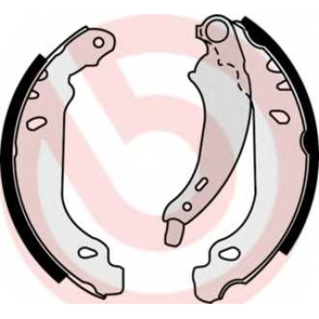 Комплект тормозных колодок для PEUGEOT 206(2A/C,2E/K,T3E) <b>BREMBO S 61 525</b>