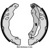 Комплект тормозных колодок для CITROEN C-ELYSEE, C3, DS3 / PEUGEOT 208, 301 <b>BREMBO S 61 544</b>
