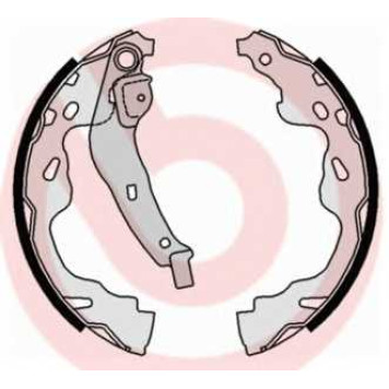 Комплект тормозных колодок для CITROEN C1 / OPEL AGILA / PEUGEOT 107 / SUZUKI SPLASH, SWIFT / TOYOTA AYGO, COROLLA, YARIS <b>BREMBO S 83 509</b>