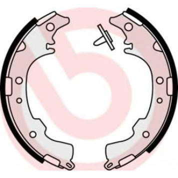 Комплект тормозных колодок для DAIHATSU BEGO, TERIOS(J1#,J11#,J13#,J2#) / TOYOTA GAIA(ACM1#,CXM1#,SXM1#), NADIA, PICNIC(#XM10), RUSH(F700#) <b>BREMBO S 83 540</b>