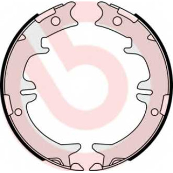 BREMBO S83542 - колодки тормозные барабанные, задние
