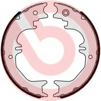 Комплект колодок стояночной тормозной системы BREMBO S 83 563