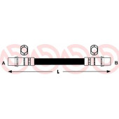 BREMBO T85103 - шланг тормозной, передний левый/правый