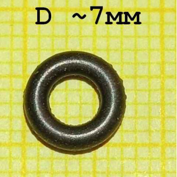 Кольцо винта холостого хода ВАЗ (уплотнительное) к-т=10шт <b>БРТ 2101-1107018Р</b>