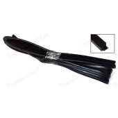 Уплотнитель опускного стекла ВАЗ 2110 (бархотка) передней двери верхний левый <b>БРТ 2110-6103299-03Р</b>