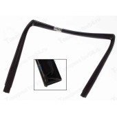 Уплотнитель опускного стекла ВАЗ 2110 (бархотка) задней двери правый верхний <b>БРТ 2110-6203292-03Р</b>