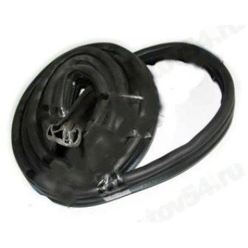 Уплотнитель двери ВАЗ 2123 перед (2шт) <b>БРТ 2123-6107018-01Р</b>