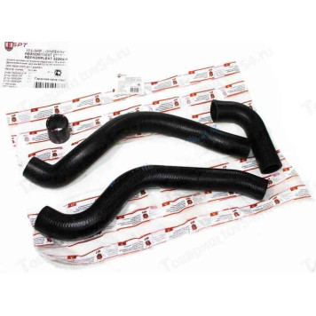 Патрубок радиатора ВАЗ 2112 (комплект 4шт) <b>БРТ 222РШ</b>