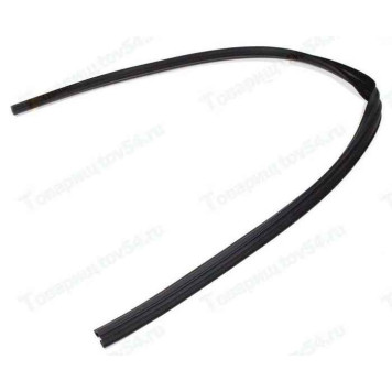 Уплотнитель опускного стекла УАЗ-452, 3741 передней двери нижний (бархотка) <b>БРТ 3741-6103480Р</b>