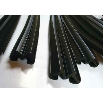 Уплотнитель опускного стекла ВАЗ 2105 (бархотки) полный комплект 12шт <b>БРТ 52Р</b>-5