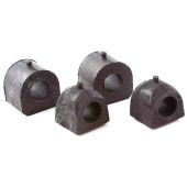 Втулки стабилизатора ВАЗ 2121 Нива комплект 2шт к кузову + 2шт к рычагу <b>БРТ 73Р</b> (2 х 2121-2906040 + 2 х 2121-2906046)