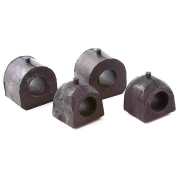 Втулки стабилизатора ВАЗ 2121 Нива комплект 2шт к кузову + 2шт к рычагу <b>БРТ 73Р</b> (2 х 2121-2906040 + 2 х 2121-2906046)