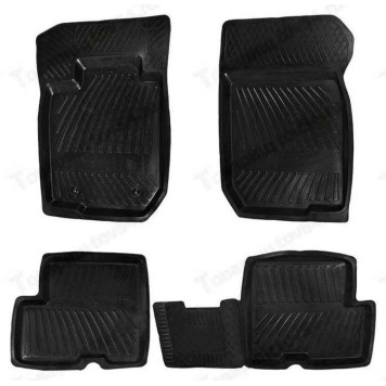 Ковры салона Lada Largus (5-ти местный) резин <b>БРТ RВLАR-0014-0017Р</b>