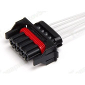 Колодка ДМРВ ВАЗ 2105, 2107 5 конт. с проводами <b>CARGEN АХ-320-2</b>