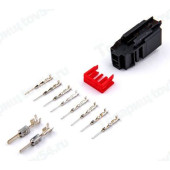 Разъем 10-контактный замка двери Lada Vesta (1563125-1) <b>CARGEN AX64210S</b>