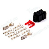 Разъем 10-контактный замка двери Lada Vesta (1563123-1) <b>CARGEN AX64310S</b>