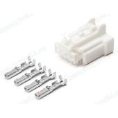 Разъем замка багажника Lada Vesta 4-конт. <b>CARGEN AX6434S</b>