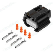 Разъем замка багажника, датчика концентрации кислорода, камере заднего вида Lada Vesta, Granta, Largus 4-конт. <b>CARGEN AX6764S</b>