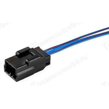 Колодка к моторедуктору электроблокировки замка двери пассажира ВАЗ 2170, доп. сигнала торм. ВАЗ 2170 с проводами <b>CARGEN AX-919</b>