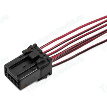 Колодка к моторедуктору привода заслонки ВАЗ 1118, 2190 с проводами <b>CARGEN AX-921</b>