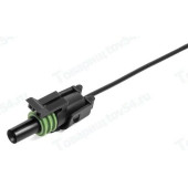 Колодка к компрессору кондиционера ВАЗ 2170 Приора (до 2009г), 1118 Калина, 2123 Нива Шевроле герметичная с проводами <b>CARGEN AX-929</b>