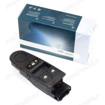 Выключатель стеклоподъемника ВАЗ 1118 Калина 2-х клавишный (351. 3769) <b>Cartronic CTR0105960</b>