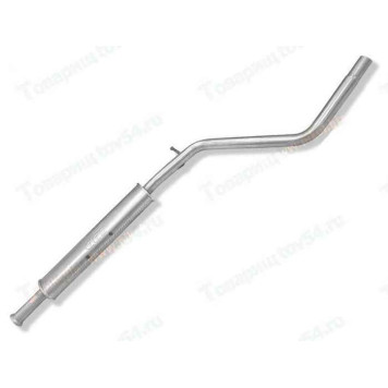 Резонатор (глушитель дополнительный) Lada X-RAY (двиг. 21129 1, 6L 106 л.с., 1, 8L 122 л.с.) сталь с нержавеющим алюмокремниевым покрытием <b>CBD CBD120.008</b>