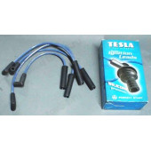 Провода в/в ВАЗ 21214 Тесла синяя силикон <b>Чехия T394S</b>