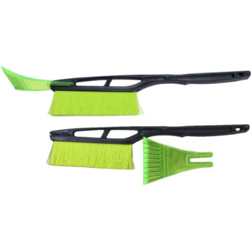 Щетка для уборки снега + скребок City Up CA-66 52см