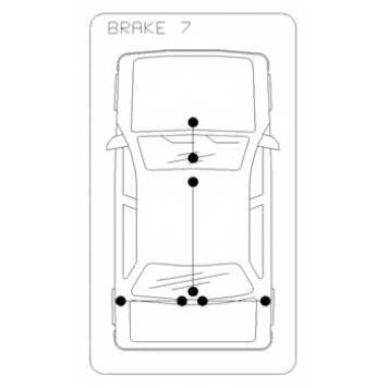Трос стояночного тормоза <b>COFLE 11.5665</b>-1