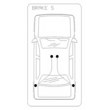 Трос стояночного тормоза <b>COFLE 11.6678</b>-1