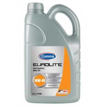 Масло моторное полусинтетическое 2л 10w40 SL/CF Comma Eurolite EUL2L