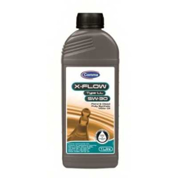 Масло моторное синтетическое 1л 5w30 SL/CF Comma X-Flow Type LL XFLL1L