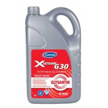 Антифриз 5л COMMA Xstream G30 Antifreeze & Coolant Ready Mixed XSM5L
