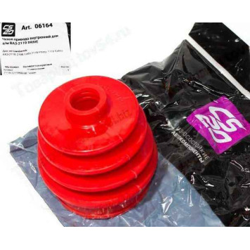 Пыльник ШРУС ВАЗ 2110 внутренний полиуретан красный <b>CS-20 06164</b>