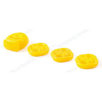 Крепление глушителя ВАЗ 2110 (4шт) полиуретан желтый <b>CS-20 06371</b>