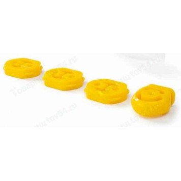 Крепление глушителя ВАЗ 2170 Приора, 2180 VESTA (4шт) полиуретан желтый <b>CS-20 06373</b>