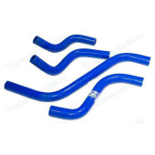 Патрубок печки ВАЗ 2108 (4шт) усиленный силикон синий <b>CS-20 08805</b>